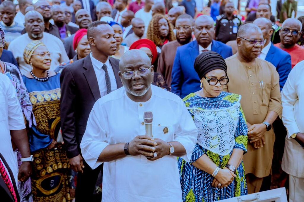 Oborevwori thanks God over peaceful APC primaries in Delta