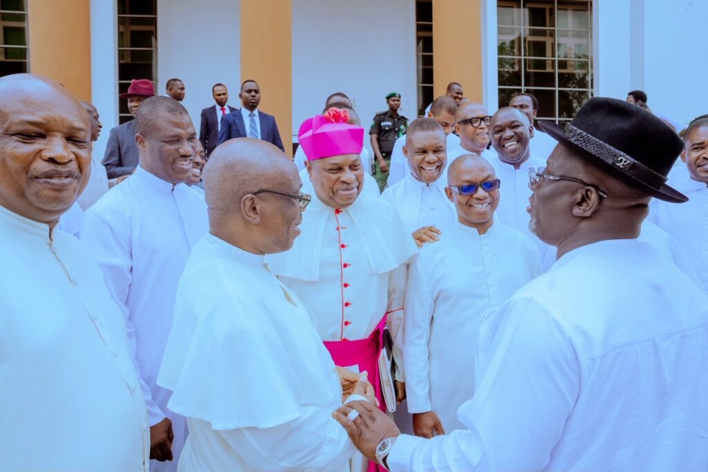 I Am Governor for All Deltans, Not Any Ethnic Group, Oborevwori tells Catholic priests