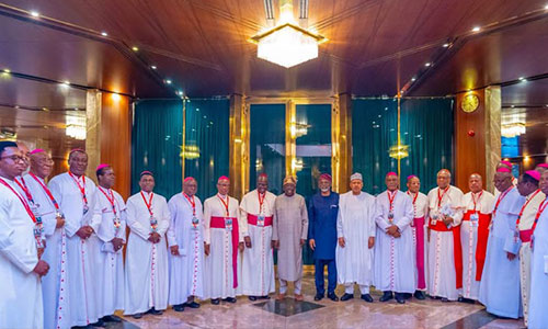 ‘Nigeria is bleeding’: Catholic Bishops confront Tinubu with scathing verdict on insecurity, Hardship and democratic backsliding; insist renewed hope failing (Full text inside)