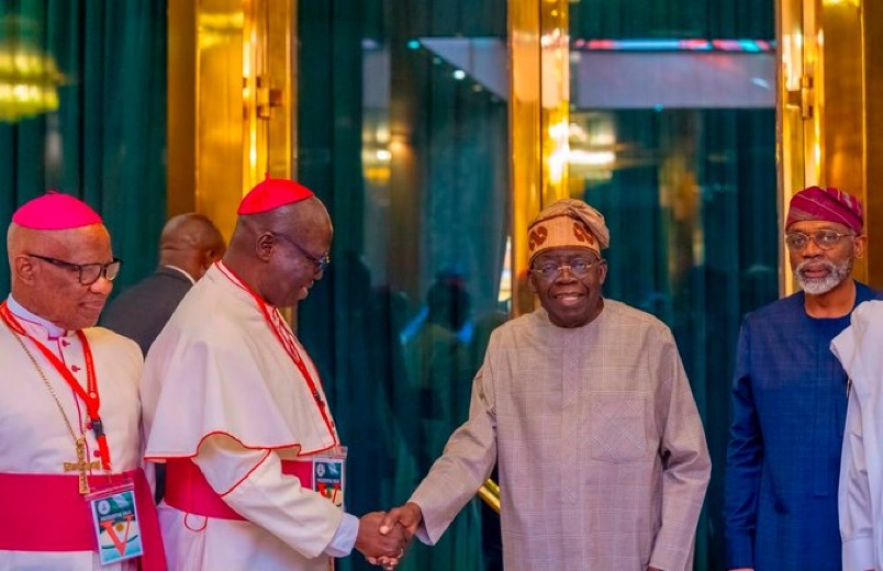 Tinubu to Catholic Bishops: Nigeria has stabilised, prosperity is on the horizon
