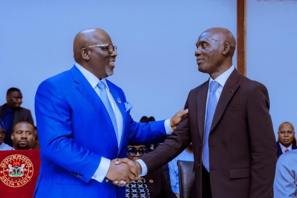 Oborevwori swears in two commissioners, charges appointees on integrity, accountability