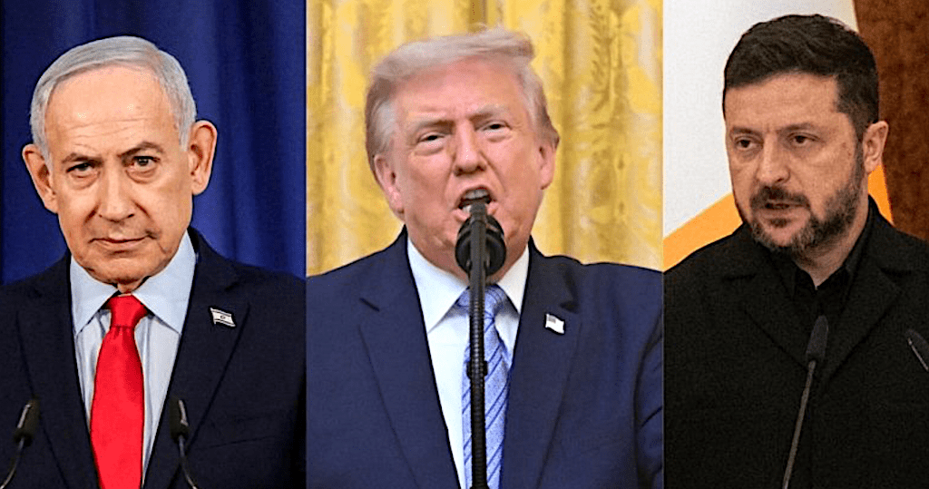 PERSPECTIVE – Zelensky, Netanyahu and Trump: A prostrate world at their feet