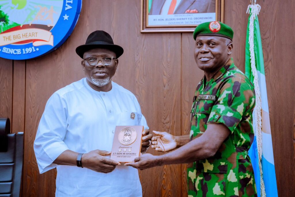 Oborevwori pushes for Delta as headquarters of new Nigerian Army 83 Division