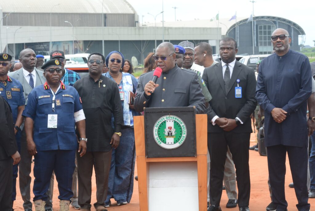 Oborevwori urges security agencies to deepen collaboration, intelligence sharing