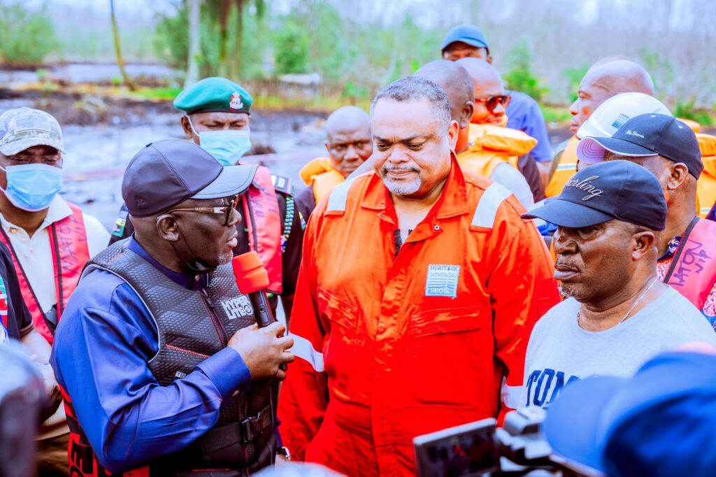 Oborevwori orders medical teams, cleanup as trans-Forcados oil spill affects over 200 Delta communities